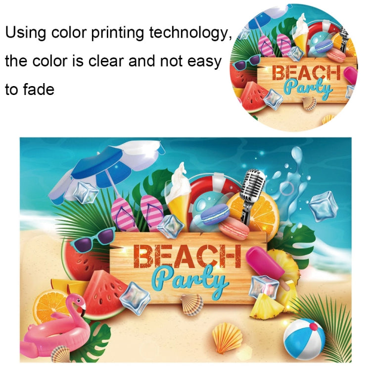 80x120cm Summer Pool Party Decoration Backdrop Swimming Ring Photography Background Cloth