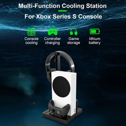 Iplay For XBOX Series S Host Cooling Bracket Handle Charging Base