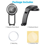 Car Central Control Air Outlet Mobile Phone Navigation Magnetic Suction Bracket, LE-10, LE-11