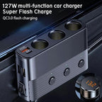 Car Cigarette Lighter USB3.0/PD Interface 127W Car Charger