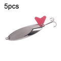 Slant Cut Sequins Long Casting Freshwater Fake Bait, 5pcs 14g 5cm Right Angle, 5pcs 18g 6cm Right Angle, 5pcs 21g 6cm Right Angle, 5pcs 7g 4cm Bent Angle, 5pcs 10g 4.5cm Bent Angle, 5pcs 14g 5cm Bent Angle, 5pcs 18g 6cm Bent Angle, 5pcs 21g 6cm Bent Angle
