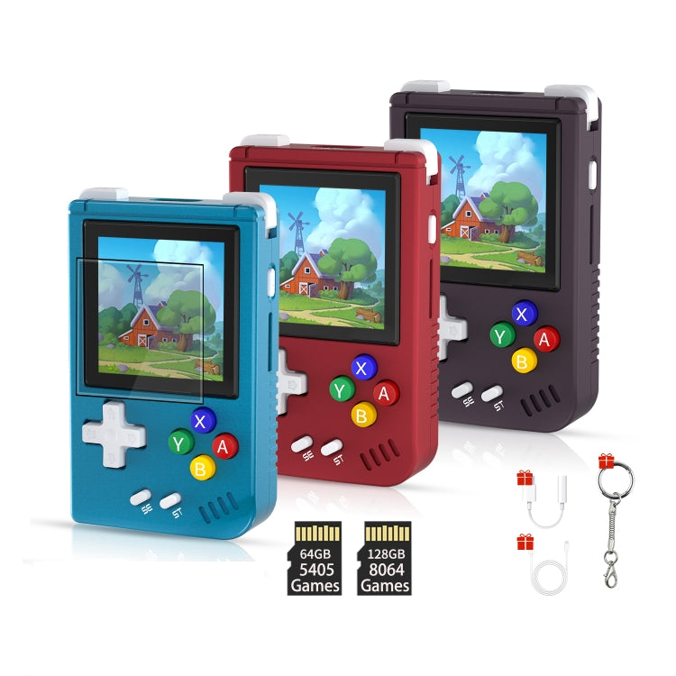 ANBERNIC RG Nano  1.54-Inch IPS Linux System Classic Pocket Retro Game Console, 32G 3000 Games, 64G 8000 Games, 128G 5000 Games