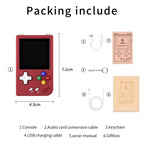 ANBERNIC RG Nano  1.54-Inch IPS Linux System Classic Pocket Retro Game Console, 64G 8000 Games, 128G 5000 Games