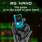 ANBERNIC RG Nano  1.54-Inch IPS Linux System Classic Pocket Retro Game Console, 32G 3000 Games, 64G 8000 Games, 128G 5000 Games