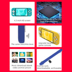 Nostalgic Street Fighter FC Handheld Video Game Console, Blue, Green, Gray, Yellow