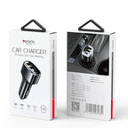 Yesido Y47 49W Double USB+Type-C/USB-C Port Car Fast Charger, Y47