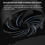EVESKY  Water Cooler Cpu Fan RGB Fan Liquid Heatsink Integrated Radiator, 120mm Colorful, 120mm RGB, 240mm, 360mm