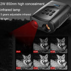 APEXEL 3-inch LCD HD Screen Photo Video Portable Binoculars Digital Infrared Night Vision Device, APL-NV009