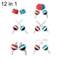 iplay for Meta Quest Controller Grip Set, 12 in 1