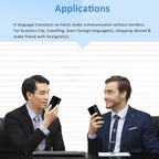 P40 Multi-country Smart Translator Simultaneous Interpretation Photo Offline Translation Recording to Translation, P40 (Black), P40 (White)