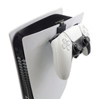 iplay HBP-266 For Sony PS5 Game Console Headphone Storage Side Rack Gamepad Hanger, White, Black