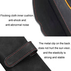 Car Sun Visor Multifunctional Glasses Case Card Storage Bracket