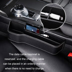 Car Crevice Storage Box Seat Decoration Finishing Box, Black Leather Principal Driver, Black Leather Co-pilot, Beige Leather Principal Driver, Beige Leather Co-pilot, Mocha Brown Leather Principal Driver, Mocha Brown Co-pilot, Red Suede Principal Drive...