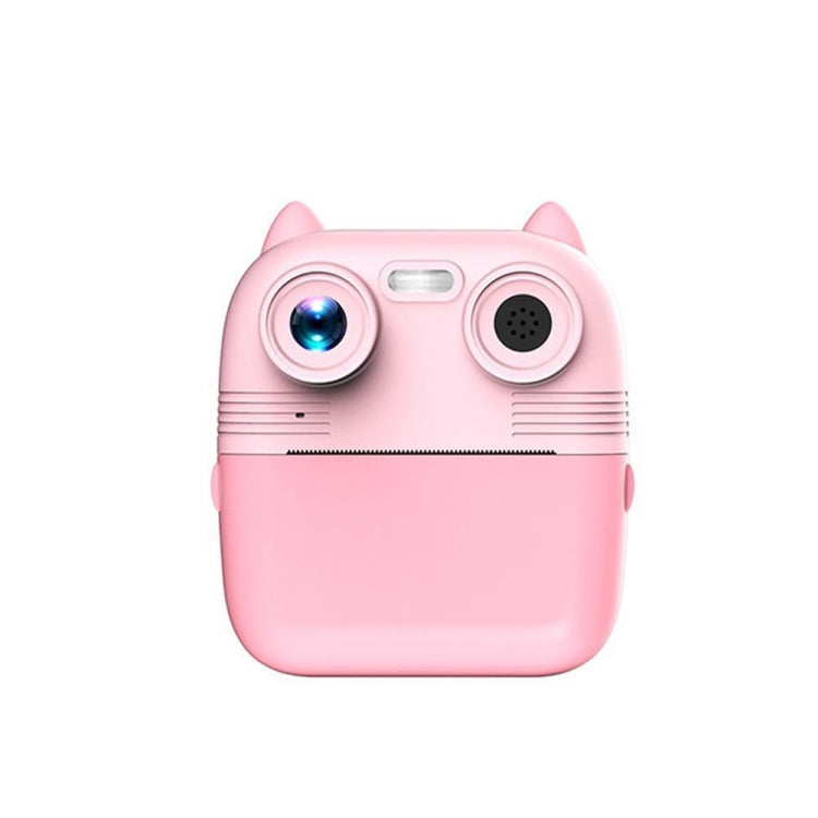 1080P Instant Print Camera 2.8-inch IPS Screen Front and Rear Dual Lens Kids Camera, Pink, Blue, Pink+32G Card, Blue+32G Card