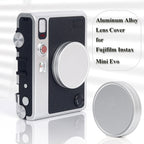 For FUJIFILM Instax Mini EVO Camera Lens Cap Aluminum Alloy Protective Cover, Camera Lens