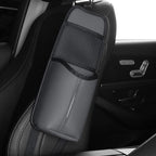 Car Seat Leather Multifunctional Tissue Water Cup Storage Hanging Bag