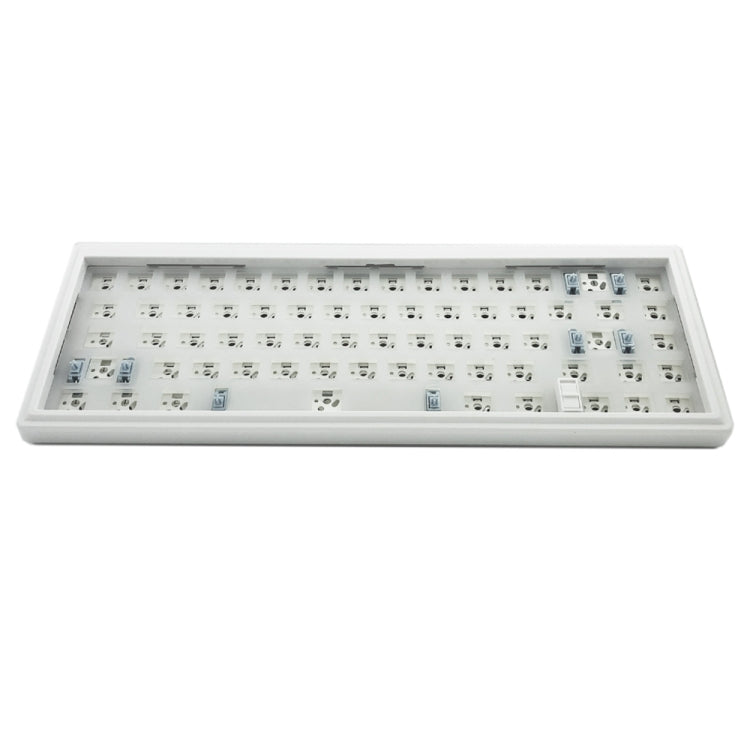 Hot Swap Shaft Wired RGB Back Light Customized Mechanical Keyboard Kit, Beige, Black Transparent, Green Transparent, Purple Transparent