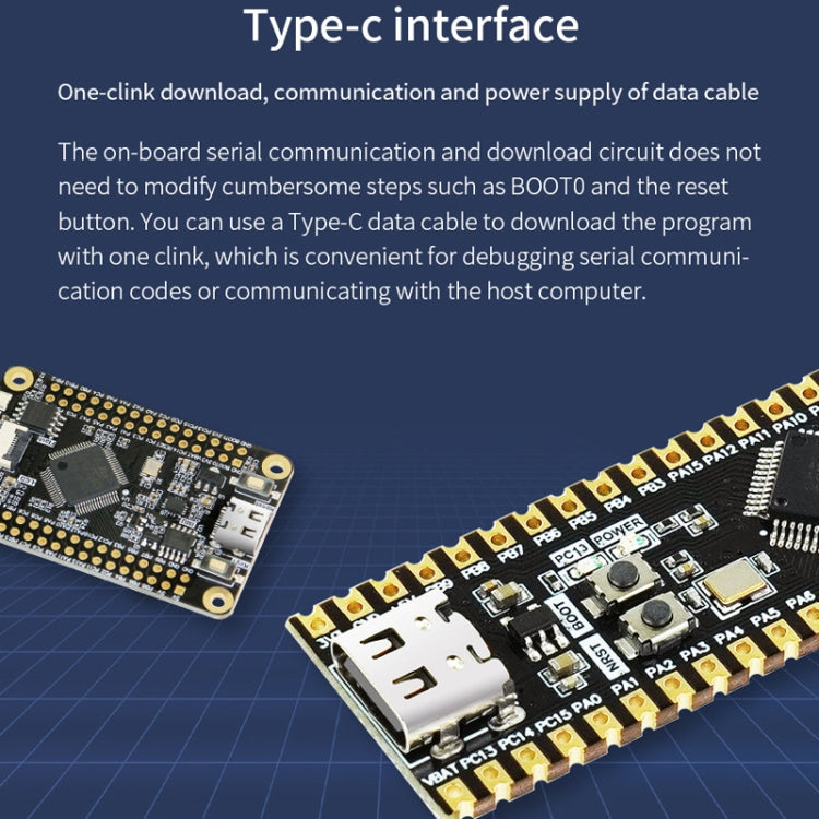 Yahboom MCU RCT6 Development Board STM32 Experimental Board ARM System Core Board, STM32F103C8T6, APM32E103RET6, STM32F103RCT6, 0.96 inch TFT Color Screen