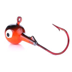 HENGJIA 5colors/set Lua Lead Head Hook Set Colorful Fish Hook Set, 7g, 10.5g