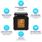 Solar Motorcycle Tire Pressure Monitor Color Screen High Precision Sensor, M8, M9