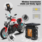 Solar Motorcycle Tire Pressure Monitor Color Screen High Precision Sensor, M8, M9