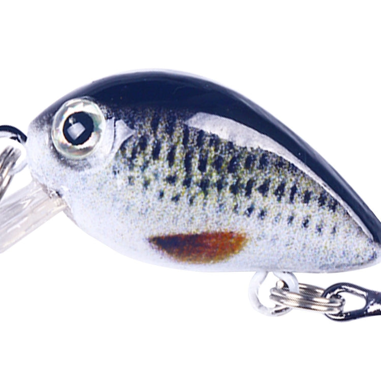 HENGJIA 2.5cm 1.5g Floating Water Little Fat Micro-Object Mini 3D Printing Luya Bait