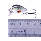HENGJIA 2.5cm 1.5g Floating Water Little Fat Micro-Object Mini 3D Printing Luya Bait