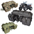ATV Bag Quad Bike Go Kart Bag Snowmobile Mountain Bike Bag, Black, Army Green, Reed Camouflage