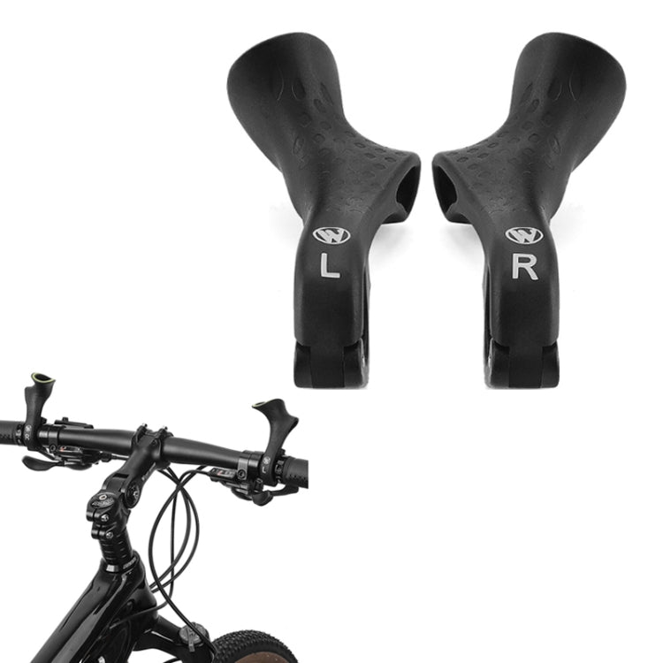 WEST BIKING Bike Cow Horns Fluorescent Deputy Handle Riding Equipment