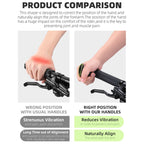 WEST BIKING Bike Cow Horns Fluorescent Deputy Handle Riding Equipment