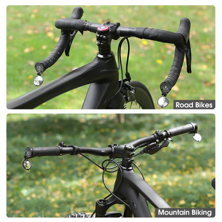 WEST BIKING Bicycle Handlebar Convex Rear View Mirror