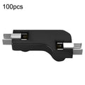 100pcs Mechanical Keyboard Shaft Body Hot Swap Base Modified Shaft Seat Connector