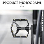 WEST BIKING 3 Bearings Ultralight Carbon Fiber Bushing Mountain Bike Pedal
