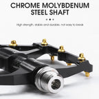 WEST BIKING 3 Bearings Ultralight Carbon Fiber Bushing Mountain Bike Pedal