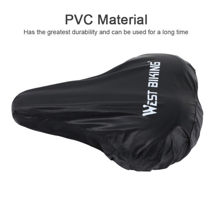 WEST BIKING 2pcs Bicycle Saddle Rain Cover Riding Equipment