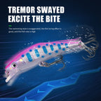 HENGJIA 5.7cm 3.4g Microbe Road Lures Slow Sinking Minnow Fake Bait, 1, 2, 3, 4, 5, 6, 7, 8, 9, 10, 10 Colors Bagged, 10 Colors Boxed