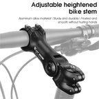 WEST BIKING Mountain Bike Adjustable Handlebar Angle Riser Handlebar Lift Accessories, 31.8x85mm, 31.8x100mm, 31.8x120mm, 25.4x100mm, 25.4x120mm