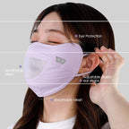 WEST BIKING Riding Ice Silk Sun Protection Breathable Outdoor Eye Corner Protection Facial Mask