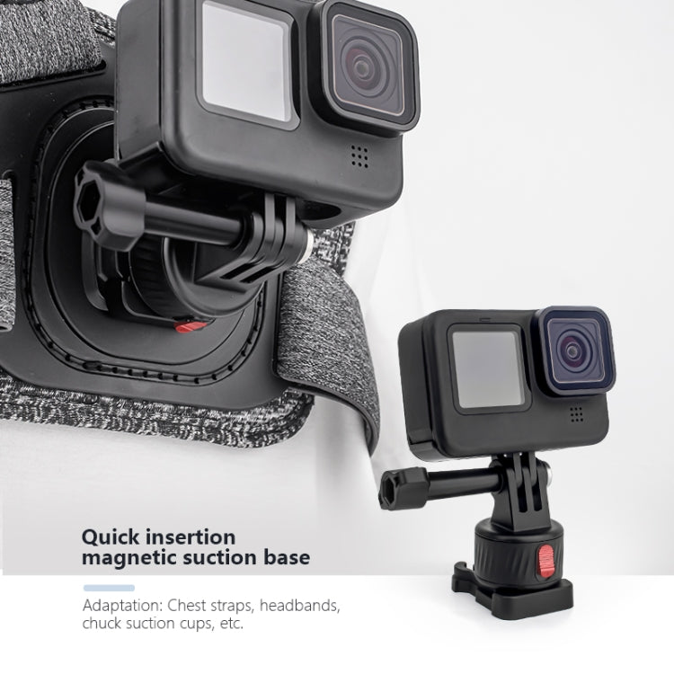 For GoPro/Insta360 GO 3 Action Camera Magnetic Gimbal Base Adapter Accessories