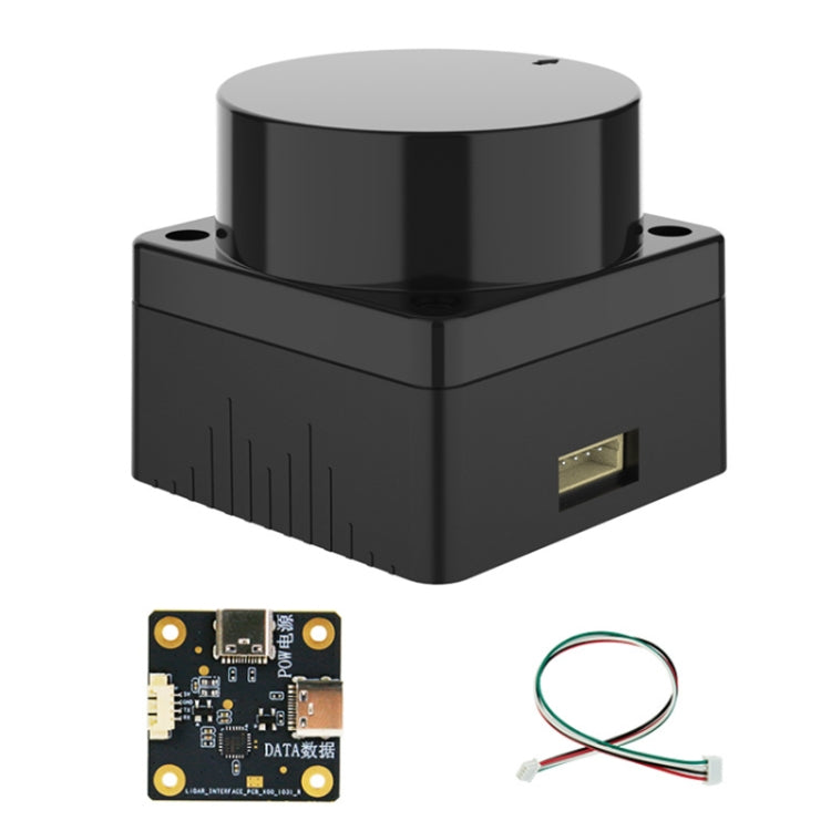 Yahboom Lidar ROS2 Robot SLAM Mapping Navigation Ranging TOF, MS200
