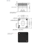Yahboom Lidar ROS2 Robot SLAM Mapping Navigation Ranging TOF, MS200