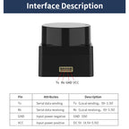 Yahboom Lidar ROS2 Robot SLAM Mapping Navigation Ranging TOF, MS200