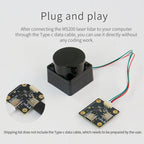 Yahboom Lidar ROS2 Robot SLAM Mapping Navigation Ranging TOF, MS200