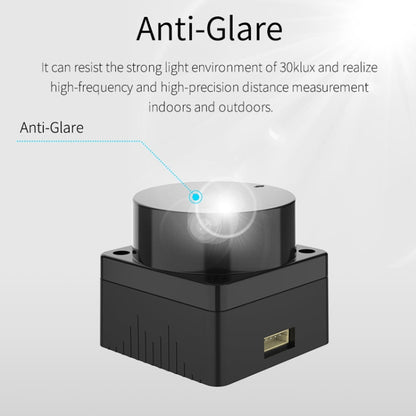 Yahboom Lidar ROS2 Robot SLAM Mapping Navigation Ranging TOF, MS200