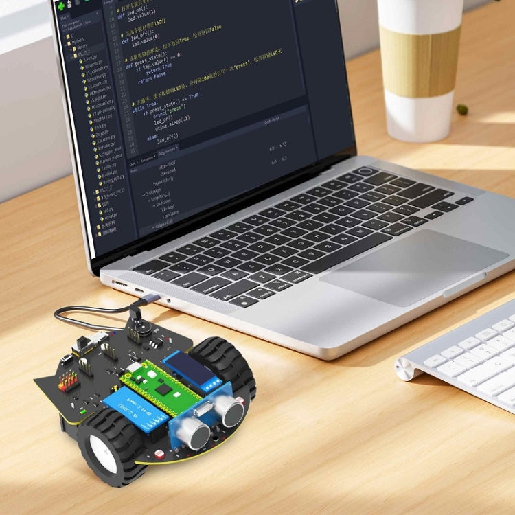 Yahboom Python Programming Smart Car Development Board Kit For Raspberry Pi Pico, Pico Robot