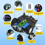 Yahboom Python Programming Smart Car Development Board Kit For Raspberry Pi Pico, Pico Robot