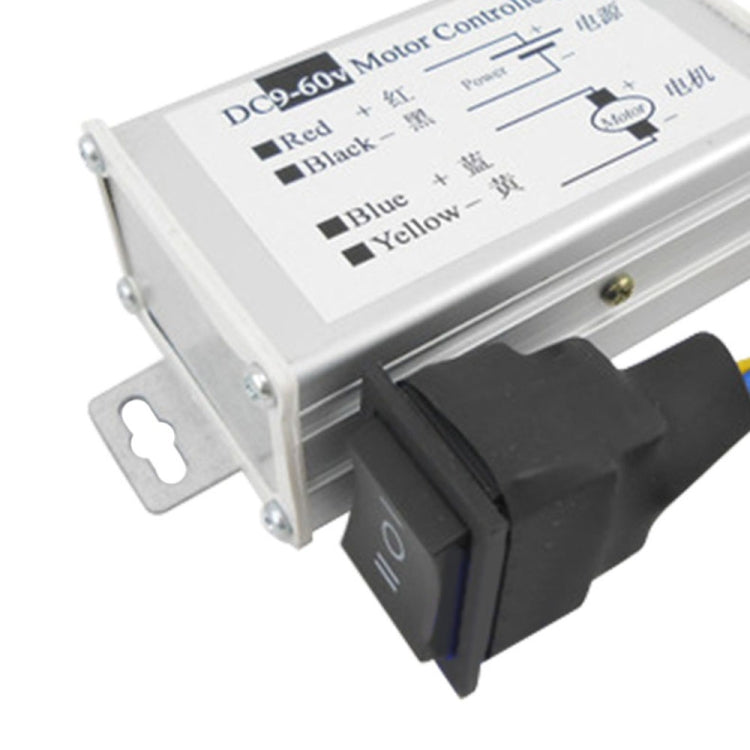 20A Forward And Reverse DC Speed Regulator 9-60V Pulse Wide Motor Driver PWM Control Board, Speed Regulator
