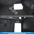 For Tesla Model Y 1pair Rear Trunk Hook Bag Umbrella Hanger, 1pair