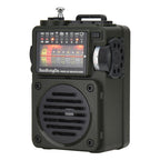 HanRongda HRD-700 Full Band Bluetooth MP3 Play Radio Station Memory Mechanical Tuning Radio, HRD-700