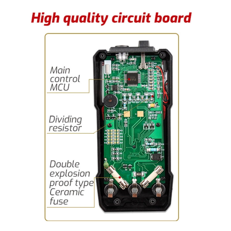 Digital Multimeter High Precision Digital Display Ammeter, TA801B